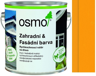 Osmo Zahradn a fasdn barva 7103 Signln lut (RAL 1003) 0,75l