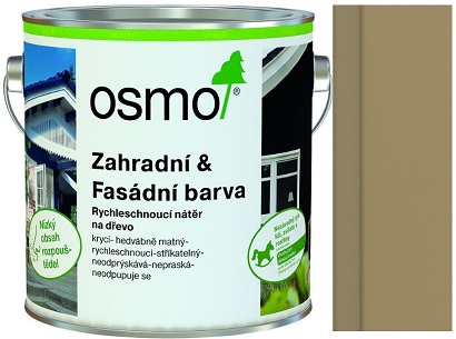 Osmo Zahradn a fasdn barva 7119 edobov (RAL 1019) 2,5l