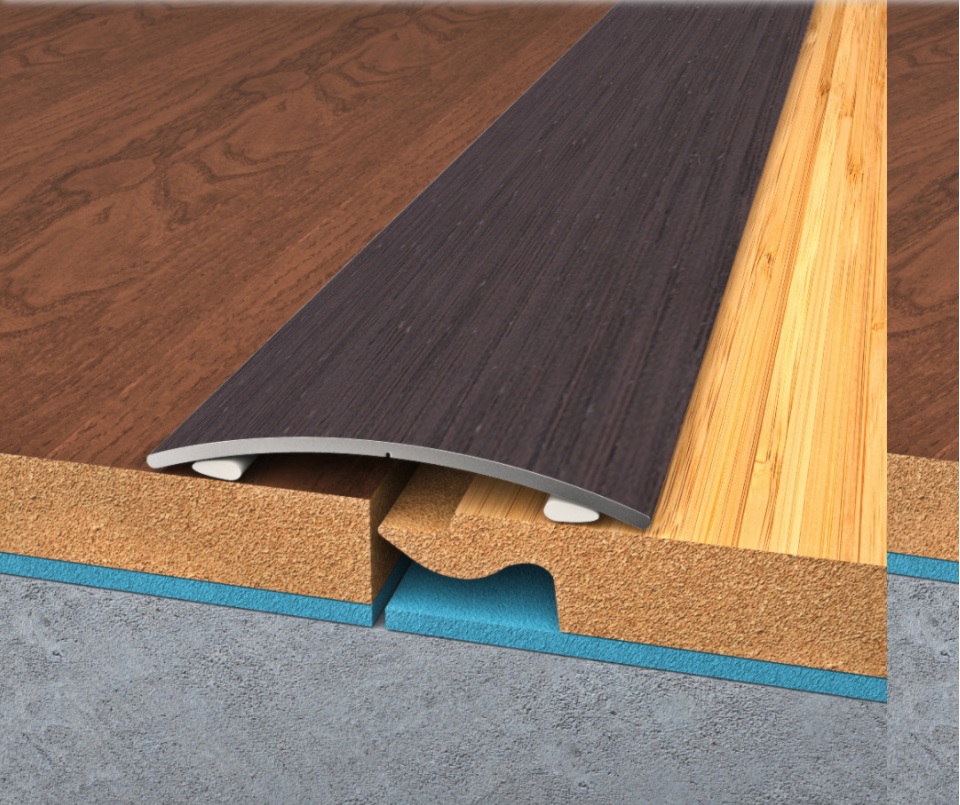 Bohemia Profil pechodov lita samolepc 40mm PVC flie WENGE 2,7m