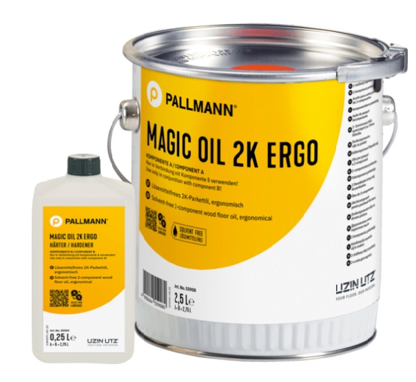 Pallmann Magic Oil 2K ERGO  - kombinace oleje a vosku 2,5 + 0,25 l