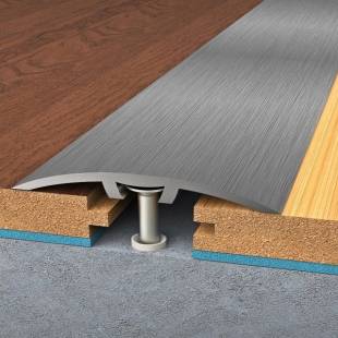 Bohemia Profil pechodov lita samolepc 80mm PVC flie 08/1 KMEN BROUEN 2,7m 310