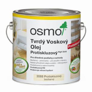 Osmo 3089 Tvrd voskov olej protiskluzov extra Bezbarv, polomat (R11) 0,125l 308