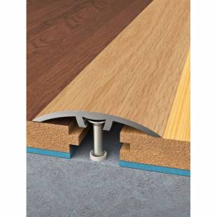 Bohemia Profil Hmodinkov pechodov lita 30mm PVC folie BUK 2,7m 310