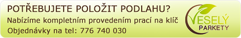 Potebujete poloit podlahu?